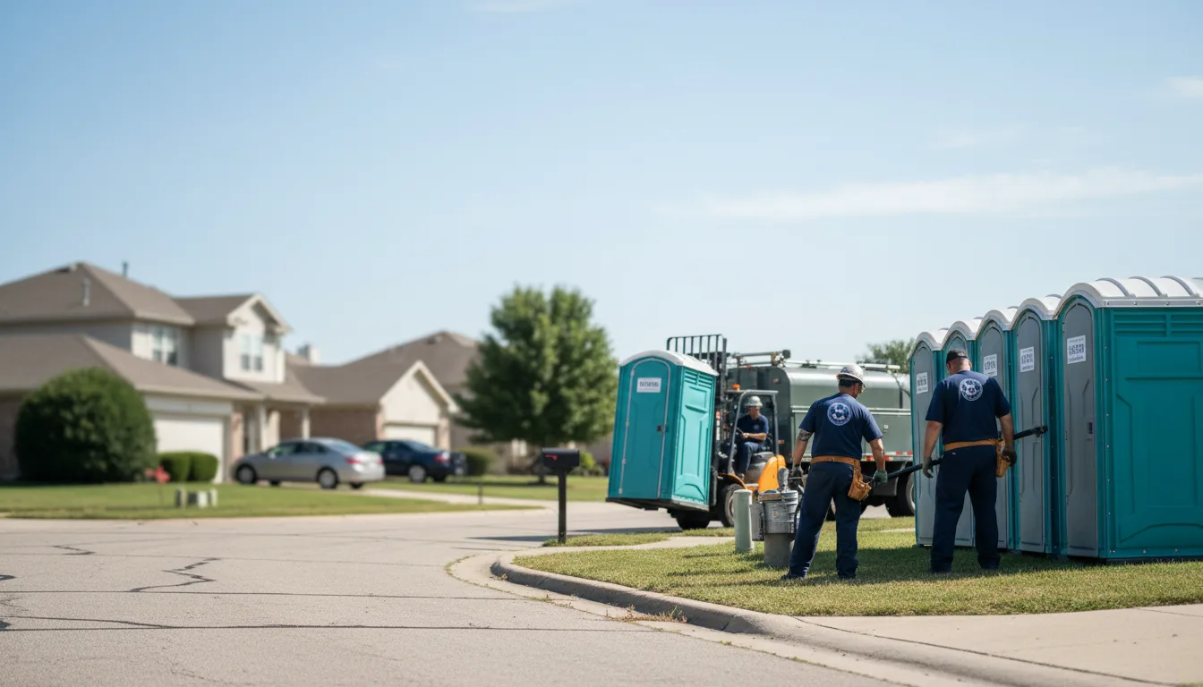 Porta Potty Rental in Whiteman Air Force Base, MO near me